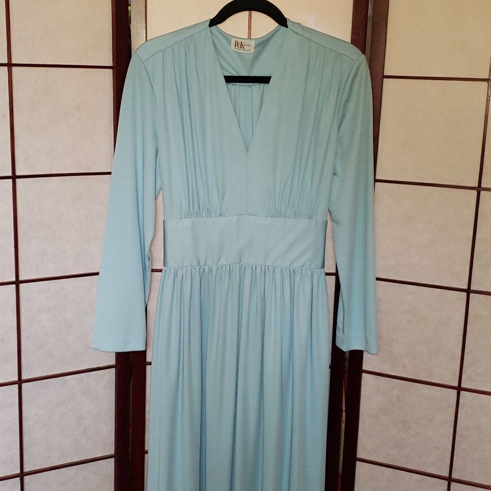 VNTG R&K Originals Baby Blue Maxi Dress